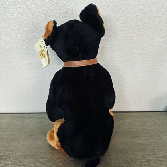 Adorable Rottweiler GSD Doberman Dog Plush Figure - Picture 4 of 6